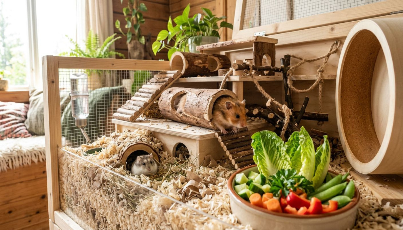 Comment créer un espace de vie idéal pour votre rongeur ?